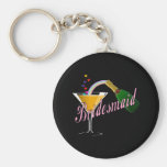 Bridesmaid Champagne Toast Key Chain