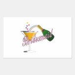 Bridesmaid Champagne Toast Sticker