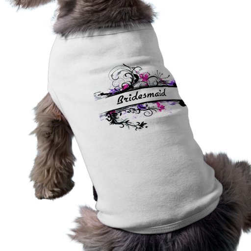Bridesmaid Dog Tee Shirt