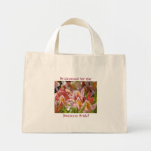 Bridesmaid for the Sweetest Bride! tote bag Rhodie