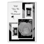 Bridesmaid Invite Card