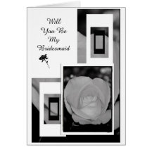 Bridesmaid Invite Card