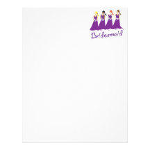 Bridesmaid Letterhead Design