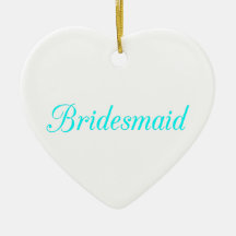 Bridesmaid Ornaments