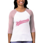 Bridesmaid Pink Baseball Tee t-shirts