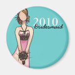 Bridesmaid Refrigerator Magnets