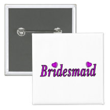 Bridesmaid Simply Love Button