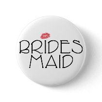 Bridesmaid Smooch Pins
