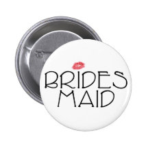 Bridesmaid Smooch Pins