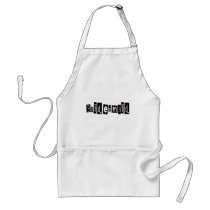 Bridesmaid (Sq Blk) Apron