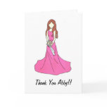 Bridesmaid Thank you Card 2