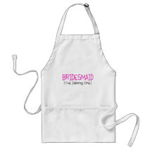 Bridesmaid The Daring One Apron