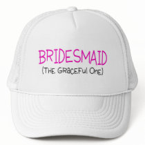 Bridesmaid The Graceful One Hat