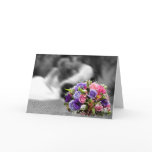 Bridesmaid, will you be my Bridesmaid black and wh Card