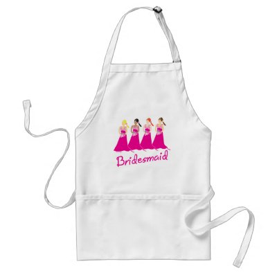 Bridesmaids Apron by lesrubaweddings
