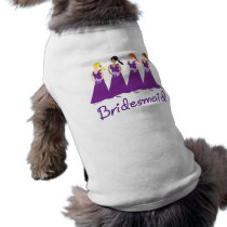 Bridesmaids in Purple