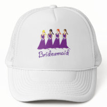 Bridesmaids in Purple