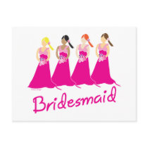 Bridesmaids Postcards