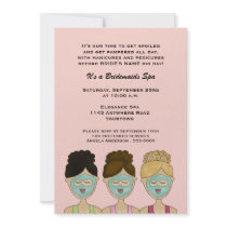 Bridesmaids Spa Invitation