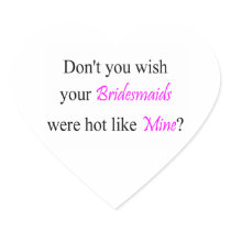 Bridesmaids Stickers