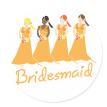 Bridesmaids Stickers