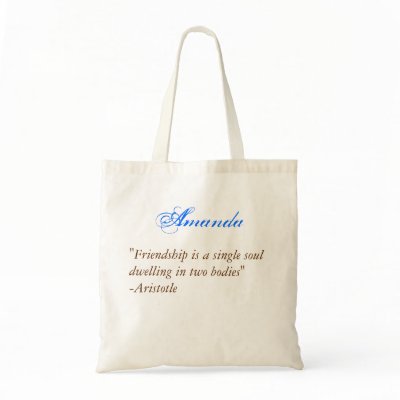 Bridesmaids tote - Quote 4 Canvas Bags by chrsty