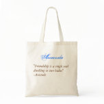 Bridesmaids tote - Quote 4 bags