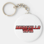 Bridezilla 2010 Wedding humour Keychain