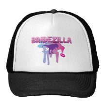 bridezilla bachelorette wedding bridal shower trucker hat