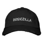BRIDEZILLA Bride Embroidery cap Embroidered Baseball Caps