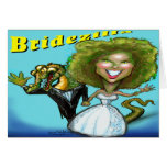 Bridezilla Greeting Card