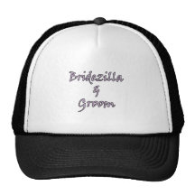 Bridezilla & Groom Hats