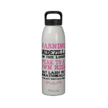 Bridezilla On The Loose Drinking Bottle