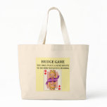 BRIDGduplicate bridge player game Tote Bag