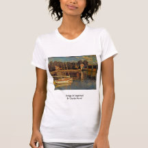 Bridge At Argenteuil By Claude Monet T Shirts
