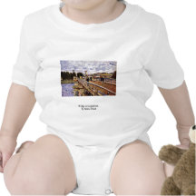 Bridge At Argenteuil,  By Sisley Alfred T-shirts