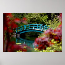 Bridge, Big Springs Gardens Print