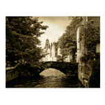 Bridge in Bruges Postcard