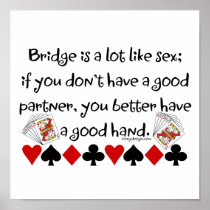 Bridge is a lot like sex