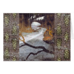 Bridge Over a Frozen Stream by Alexandra Cook Cards