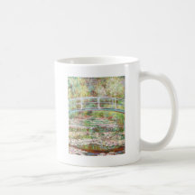 Bridge Over Water Lilies Pond - Claude Monet Mug