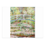 Bridge Over Water Lilies Pond - Claude Monet Postcards