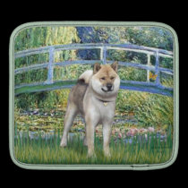 Bridge - Shiba Inu ipad sleeves