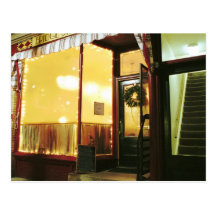 Bridge Street Café – Magic in the Night Postcard