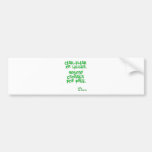 Bridge Trolls Bumper Sticker