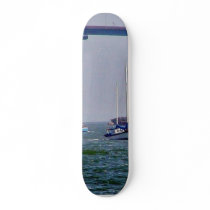 Bridges Bays Coronado Sailboats Ocean Sails Custom Skate Board