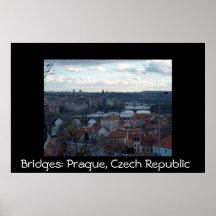 Bridges in Prague Posters