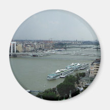 Bridges of the Danube Refrigerator Magnets