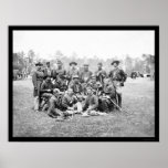 Brigade Officers of the Horse Artillery, VA 1862 Poster