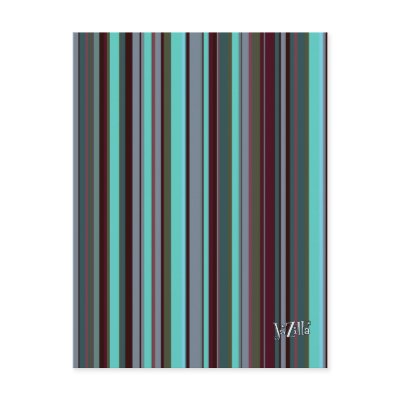 Bright 60s Retro Stripes by JaZilla